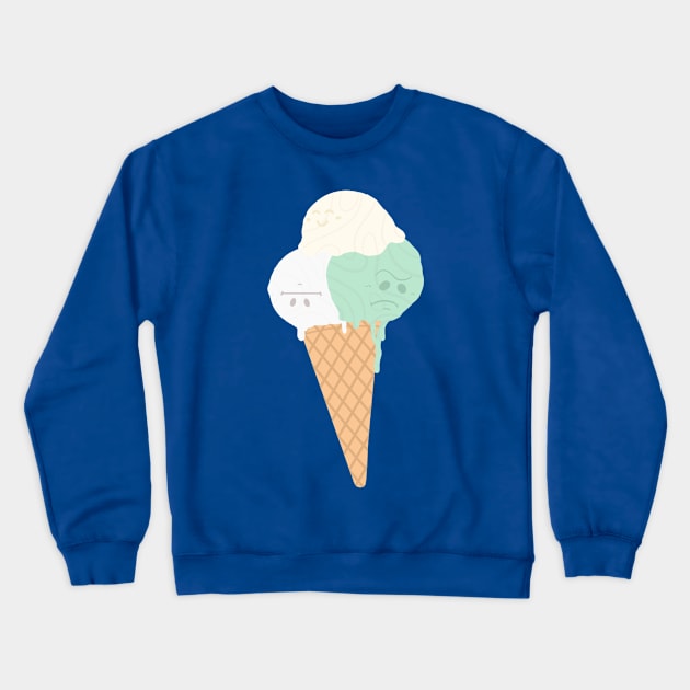 I scream for Ice Cream Crewneck Sweatshirt by MonsieurPanda